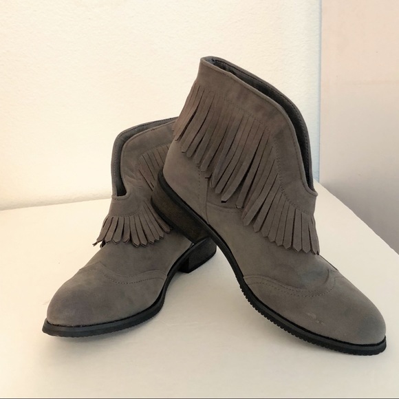 Sz 6.5 Yoki Erica Ankle Boots - Picture 2 of 5